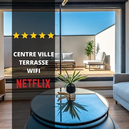 Downtown Rooftop - Centre Ville - Wifi - Terrasse - Netflix 아미앵 외부 사진