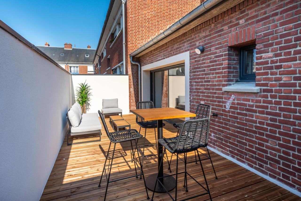 Downtown Rooftop - Centre Ville - Wifi - Terrasse - Netflix 아미앵 외부 사진